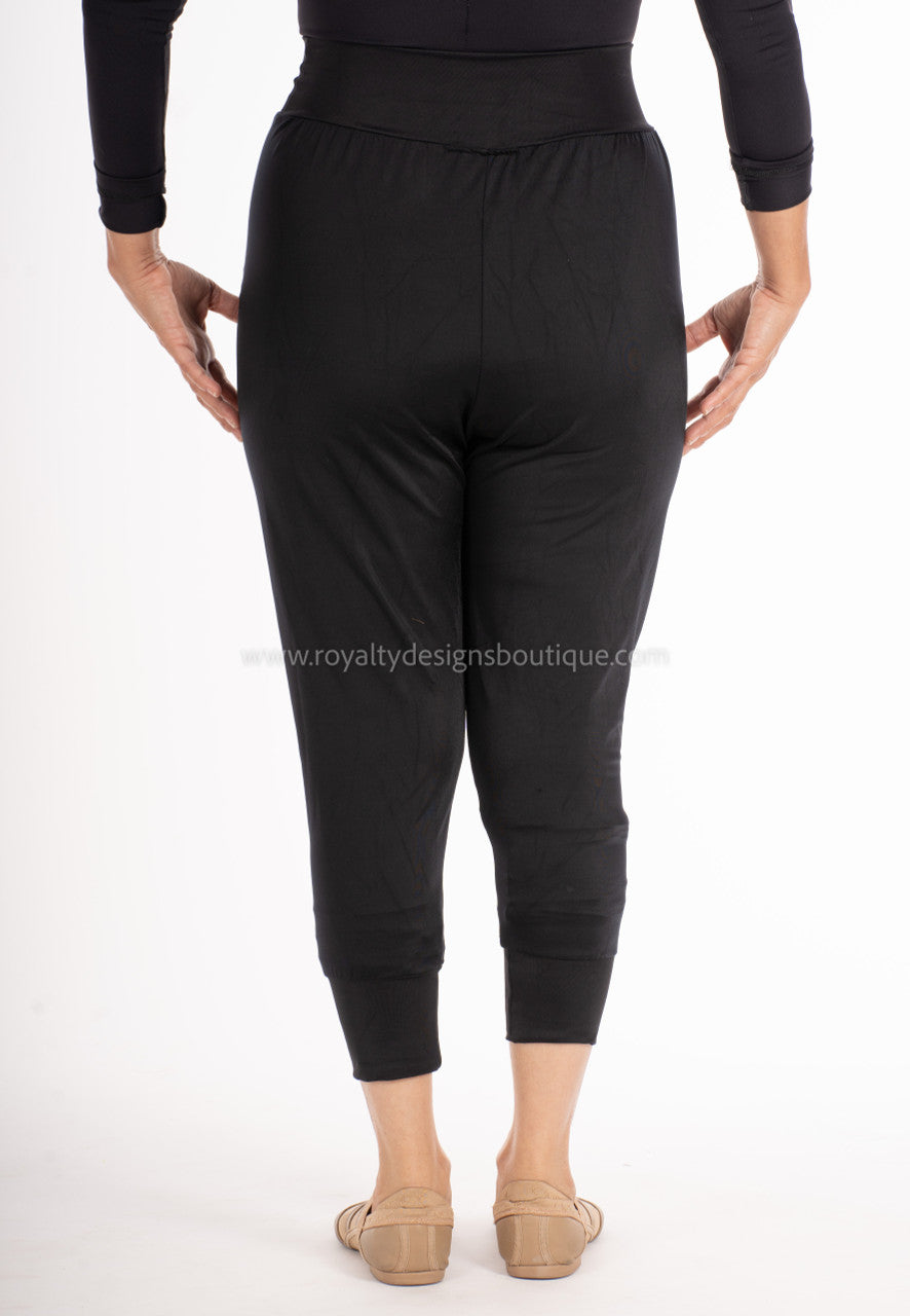 Capri Praise Dance Pants in high Quality Stretch Fabric