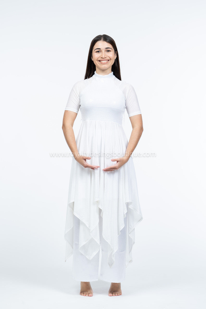 All White Tunic Dress