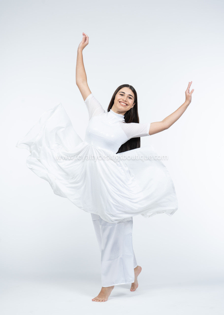 All White Tunic Dress