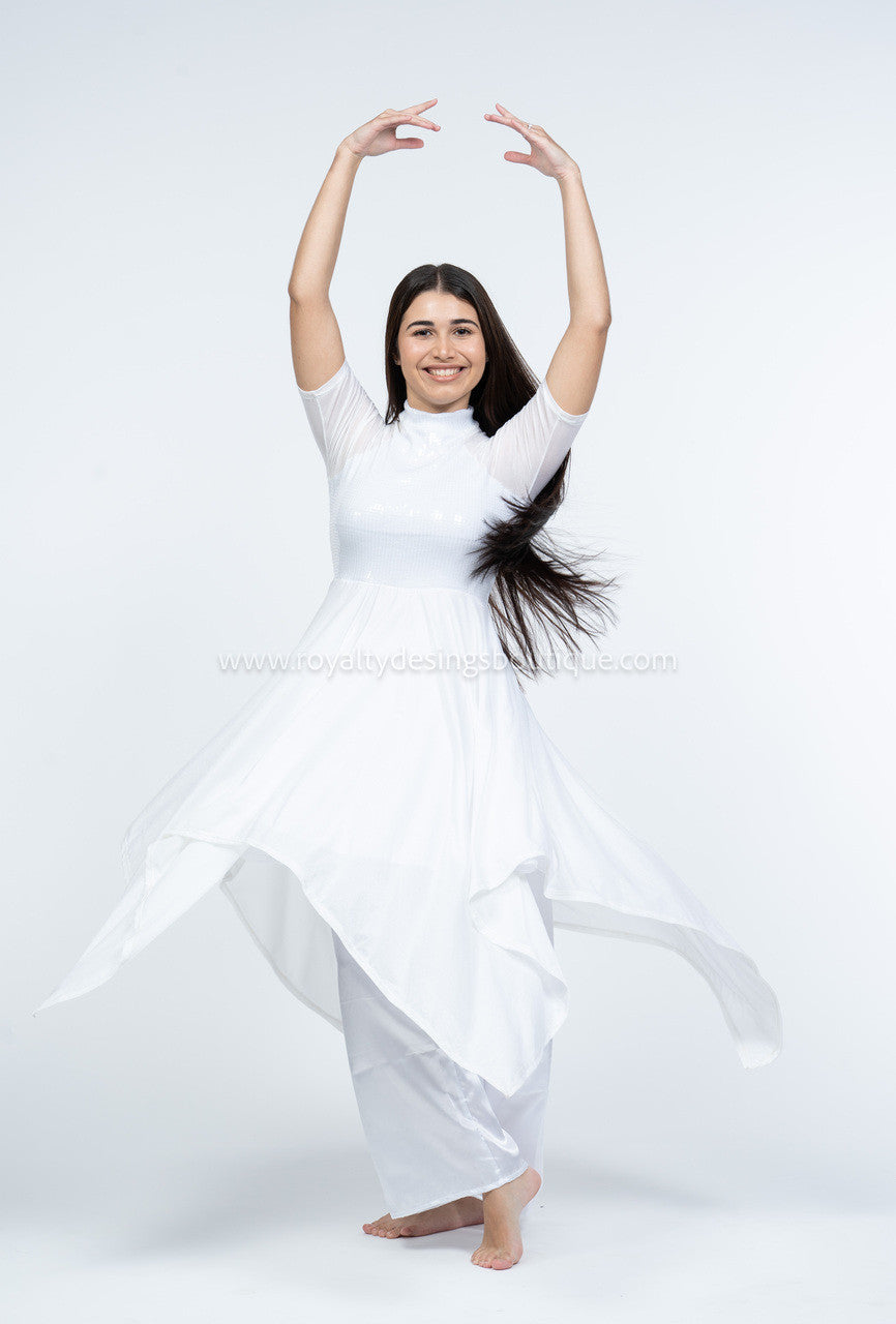 All White Tunic Dress