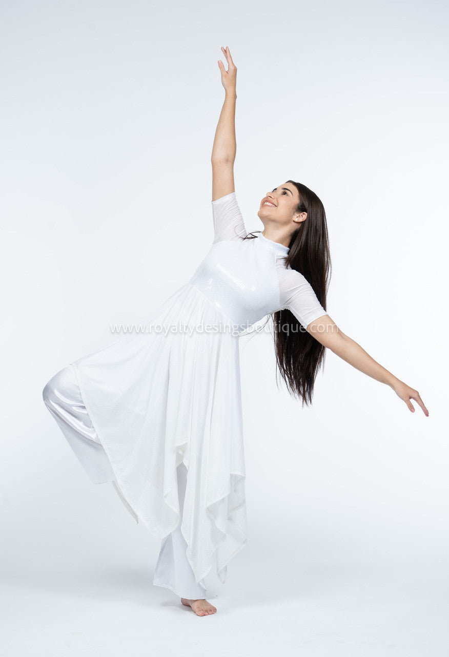 All White Tunic Dress